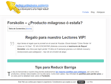 Tablet Screenshot of pastillasparabajarpeso.com